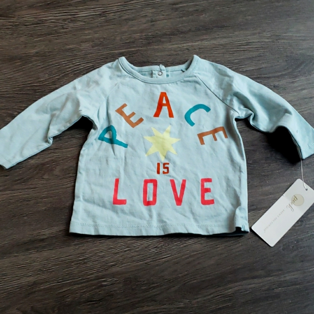 Peek Essentials infant shirt Size 3-6M NWT